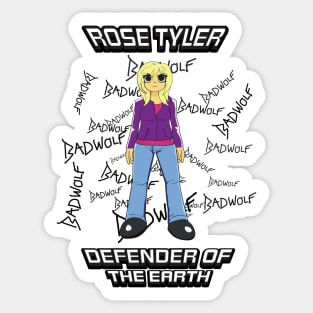 Rose Tyler - Defender of the Earth Sticker